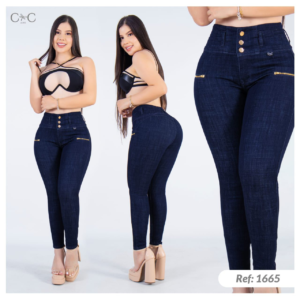 Jean en tela stretch REF: 1665